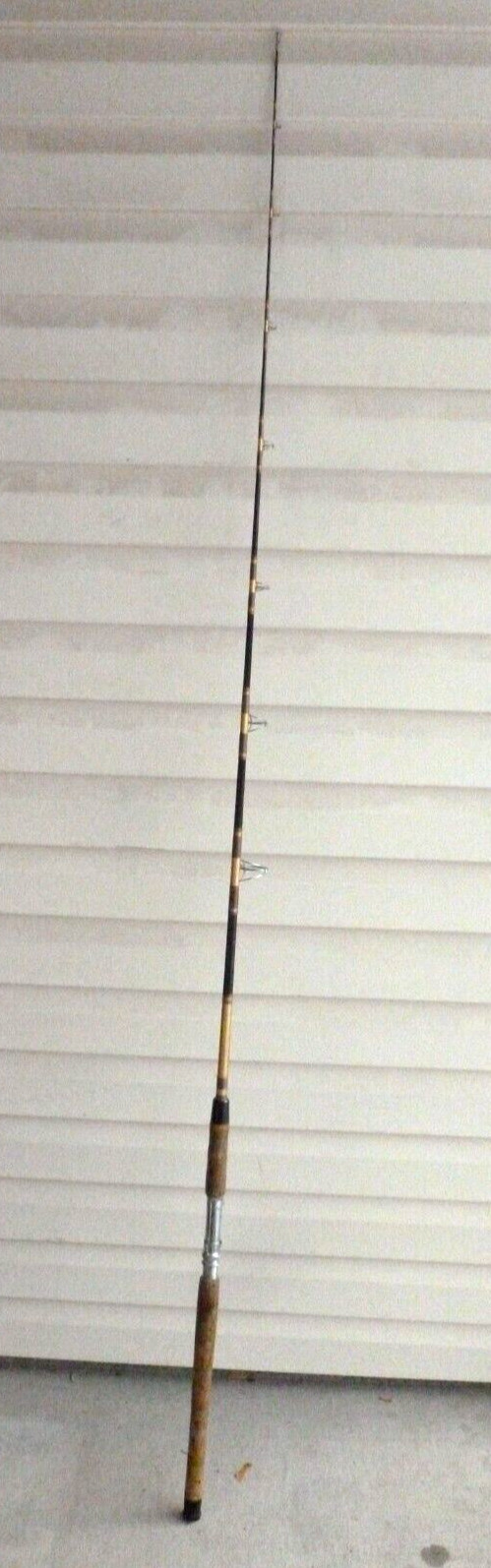 Vintage Hurricane Ambassador Tubular Fiberglass Fishing Rod 