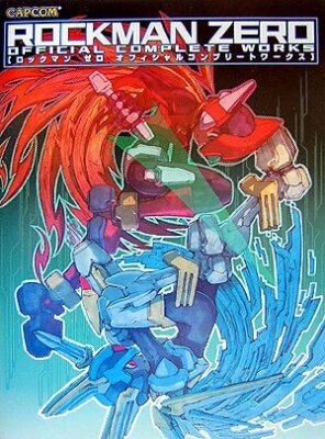Rockman Zero Official Complete Works Mega Man Art Book Game Artworks