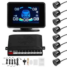 Car Parking Sensor Reversing Radars System Front Rear with 8 Parking Sensors