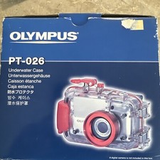 Olympus PT-026 Underwater Housing for 40 Digital 40m Rating. Open Box