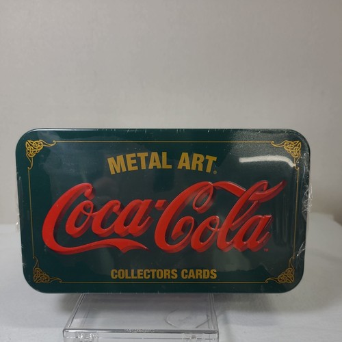 Coca Cola Metal Art Collectors Cards Set of 20 Coca Cola Girl Advertising 1994 - Picture 6 of 6
