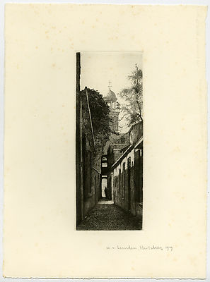 Antiker Druck - TOPOGRAPHIE - UTRECHT - Van Leusden - 1909