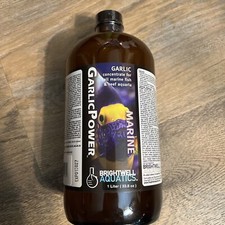 Brightwell Aquatics Liquid Garlic Concentrate for Marine Aquarium 1000ml 01/2027