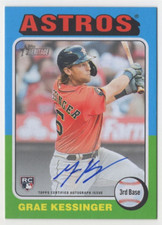 2024 Topps Heritage - Grae Kessinger The Real Ones Autograph RC - Houston Astros