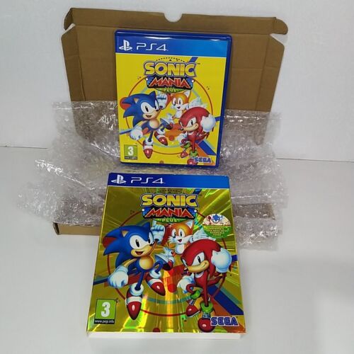 Sonic Mania Plus Collector's Edition - Playstation PS4 Collectors With Sleeve  - Picture 1 of 10