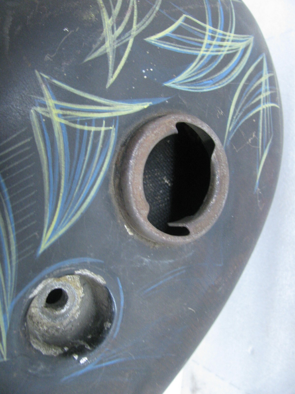 original Harley Davidson fiberglass racing Gas Tank XR XLR KR KModel