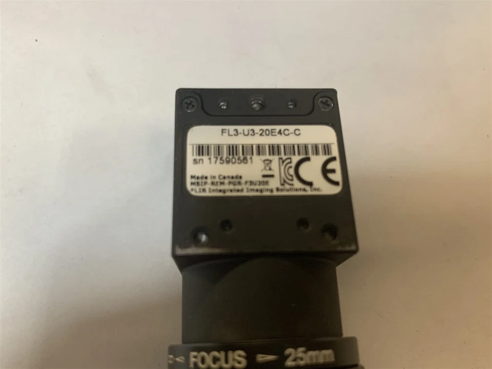 Lente Edmund 86900 4,5 mm gris flir/punto FL3-U3-20E4C-C 1/1,8" para cámara usada BONITA  Foto 3 de 4