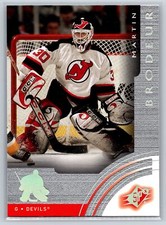 2001-02 SPx #37 Martin Brodeur New Jersey Devils
