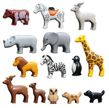 Playmobil 123 Tiere zur Auswahl Zoo Bauernhof Wildtiere Haustiere Alle Tiere