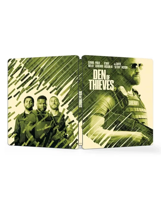 DEN OF THIEVES 1 & 2 COLLECTION 4K UHD BLURAY STEELBOOKS ** NEW & SEALED! ** - Image 4 of 4