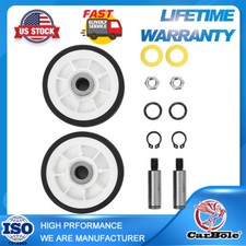 Maytag Dryer Roller Wheel Drum Support Kit 303373K for 12001541 312948 2 Pack 