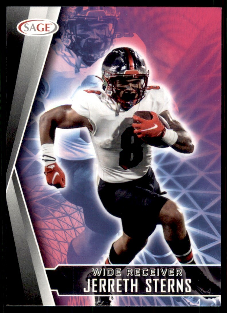 2022 Sage High Series Football Base 140 Jerreth Sterns Western