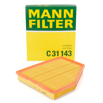MANN Luftfilter für BMW 5er E60 E61 520d 535d N47 M57 6er E63 E64 635d M57