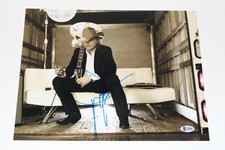 DWIGHT YOAKAM COUNTRY MUSIC SINGER HAND SIGNED 11x14 PHOTO 2 BECKETT COA BAS 