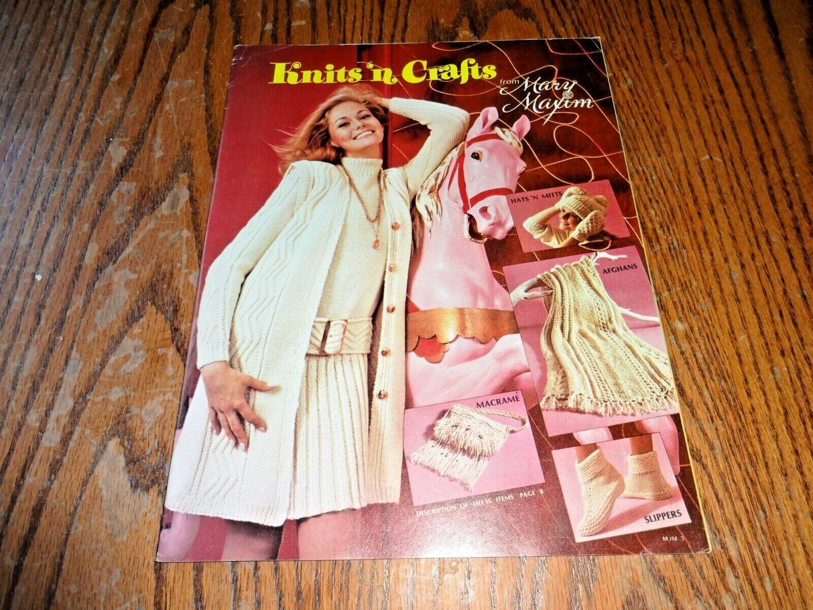 Knits n crafts from mary maxim catalog 1970 s knitting crochet sewing