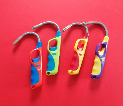4 Stück PROF STABANZÜNDER ''BICOLOR'' FLEXIBEL  Größe: ca. 26 cm