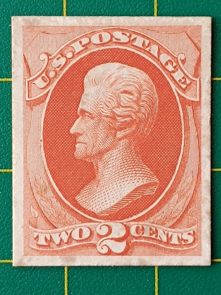 US Stamp, 2c, Trial Color PROOF on Card, VF - Image 2 of 4