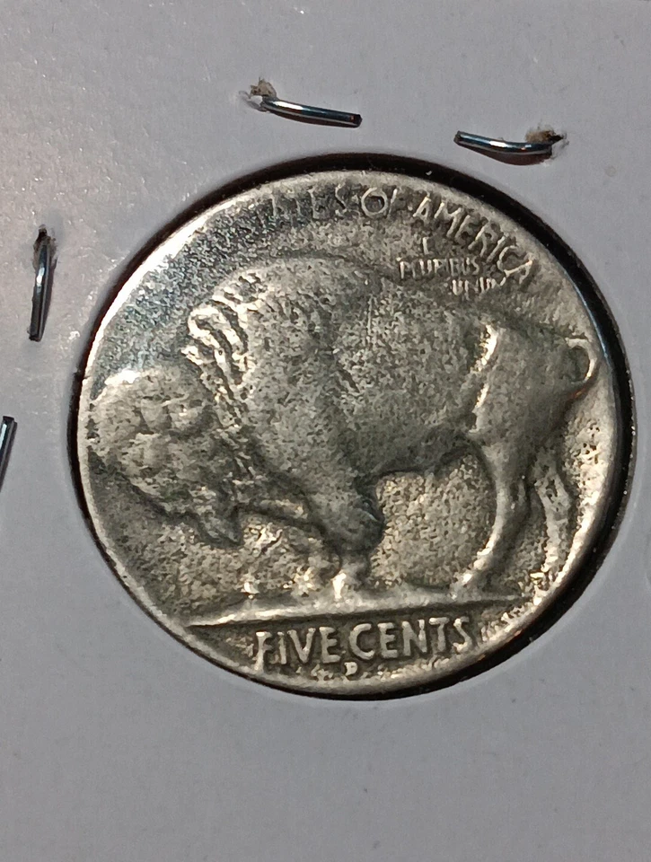 👉1915-D  Buffalo Nickel ,  choice VF Choice Harder Scarce Date - Image 2 of 2