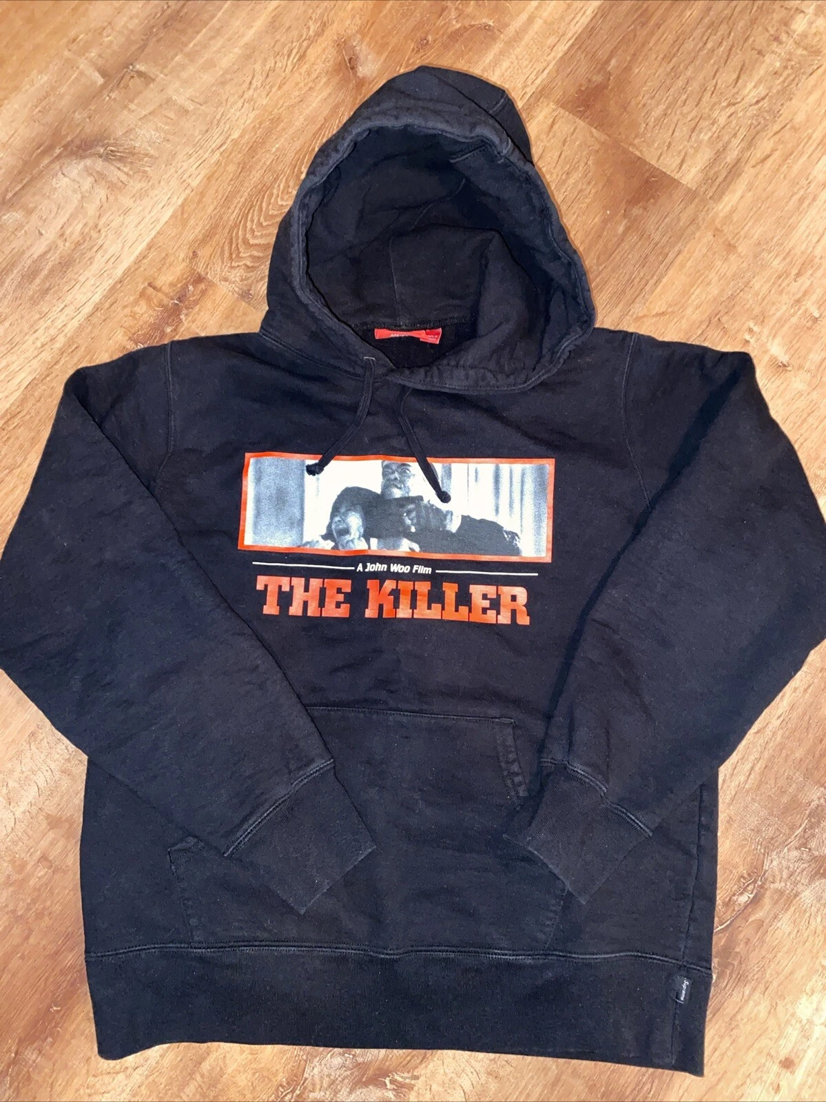 Sweat à capuche Supreme THE KILLER A John Woo Film pull noir MOYEN FW18