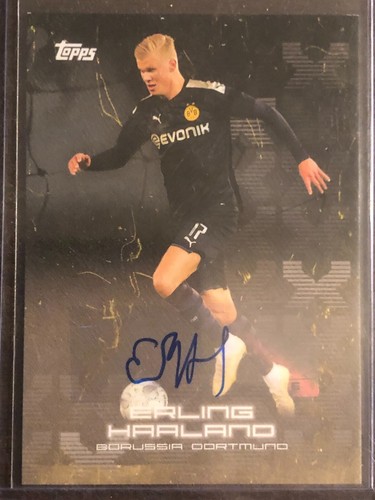 Borussia Dortmund Erling Haaland Signed 11x14 Photo