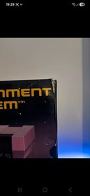 NES Nintendo Action Set Original Box Foam Tray with Mario Bros & Duck Hunt VGC