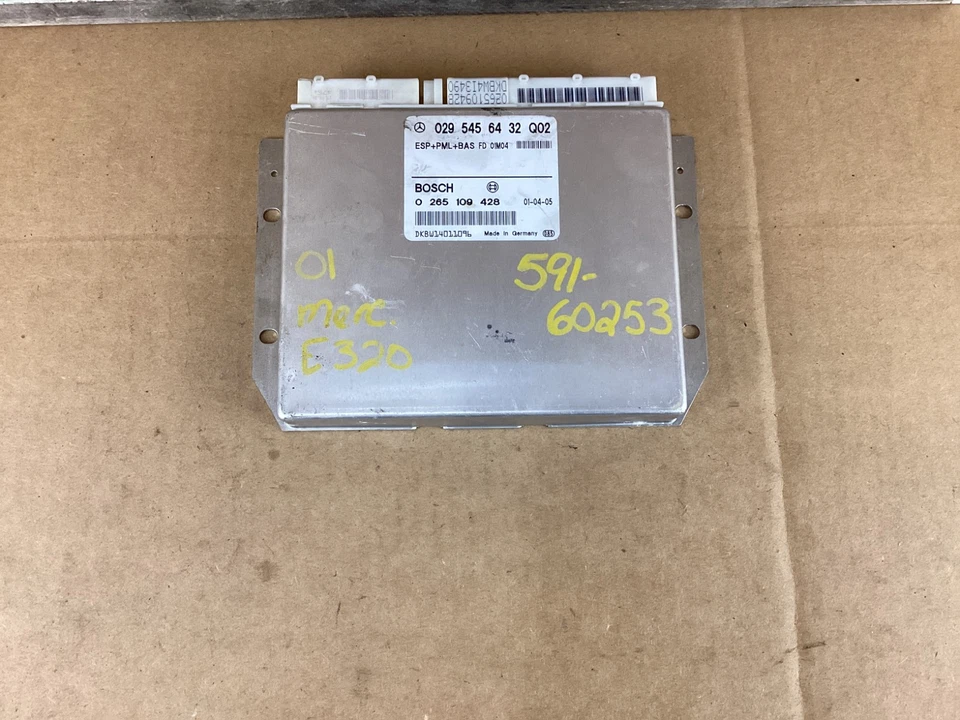1996-2003 Mercedes-Benz E320 Electronic Stability Module 0265109428 OEM - Image 4 of 4