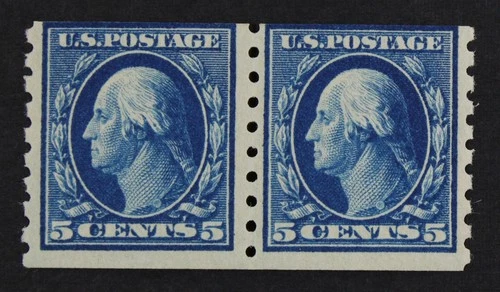 CKStamps: US Stamps Collection Scott#396 5c Washington Mint 1NH 1LH OG