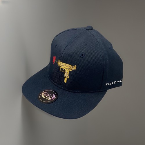 New Gun &  Rose Snapback adjustable Fit Men’s Hat. Navy Blue. - Picture 3 of 3