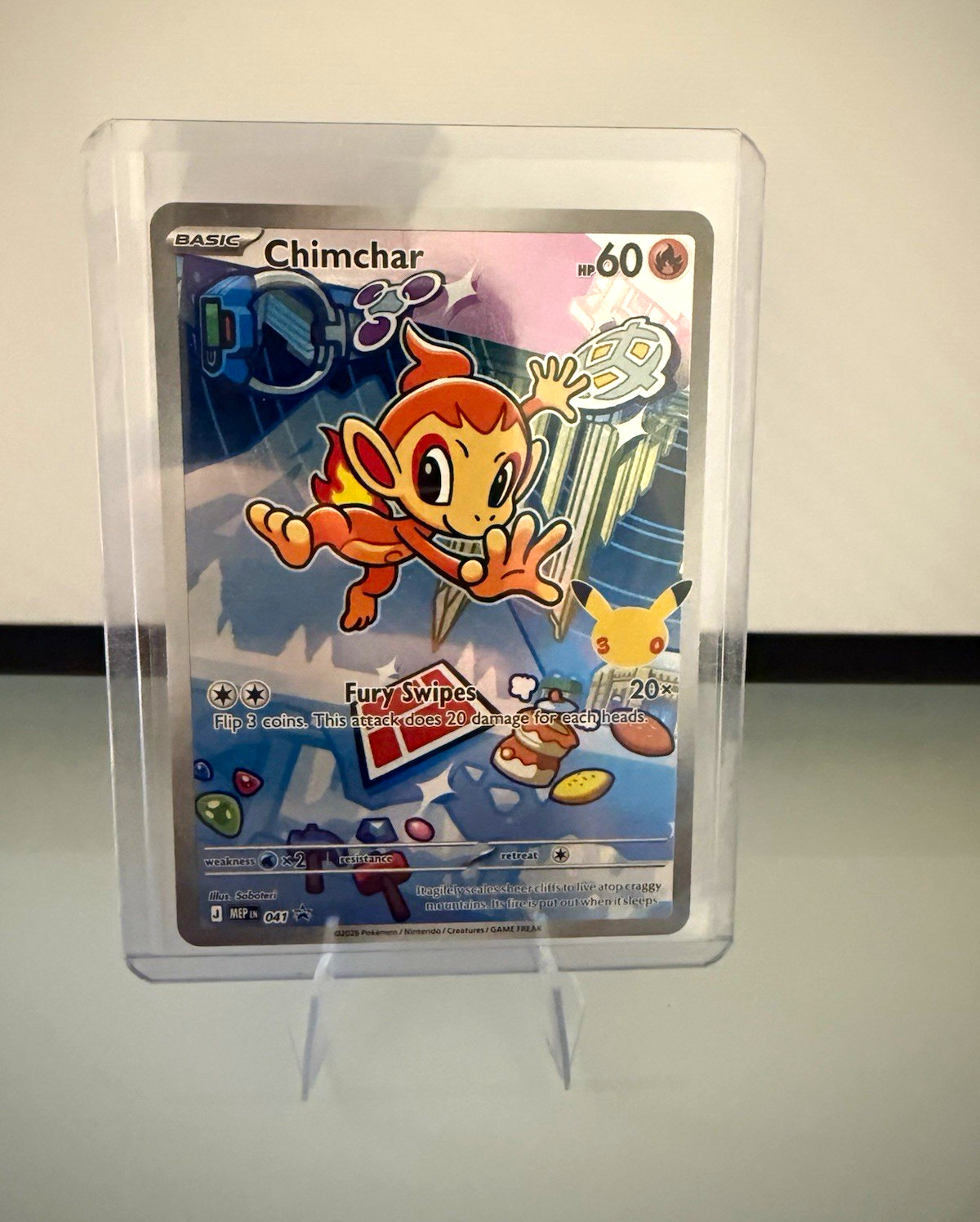 Chimchar 047 McDonald's 2025 Promo Holo EN 2025 HP 60