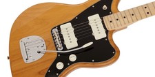 Fender Made in Japan Hybrid II Jazzmaster Gitarre Ahorn Griffbrett Vintage Natur