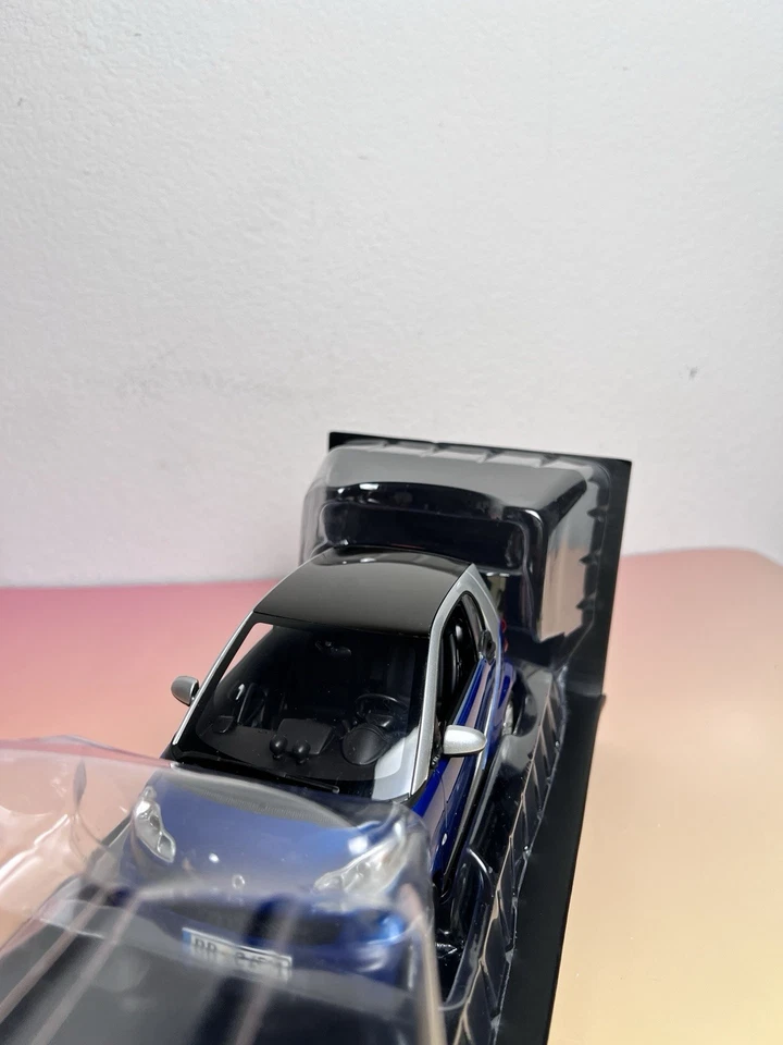 Minichamps Car Collection Alemania Smart Coupé Azul 1:18 Die-Cast Metal Modelo Coche Foto 4 de 4