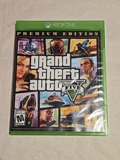 Grand Theft Auto V - Xbox One Premium Editon Case Manual Only w/Map NO GAME