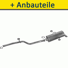 Auspuff Auspuffanlage für PEUGEOT 106 FLIEßHECK 1.0 50PS 1995-2004
