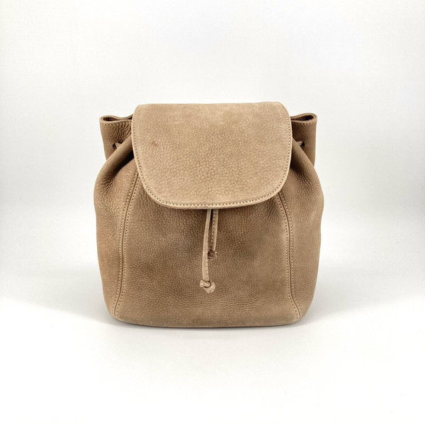 Vintage Coach 4938 Nubuck Leather Backpack Daypack Brown Old Coach Classic