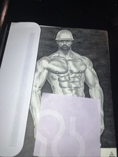 Gay Greeting Card Vintage 1985 Heavy Construction Rare Affordable Ready To Frame