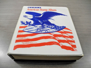 US includes BOB Modern USED Stamp Collection hinged in a Scott American album