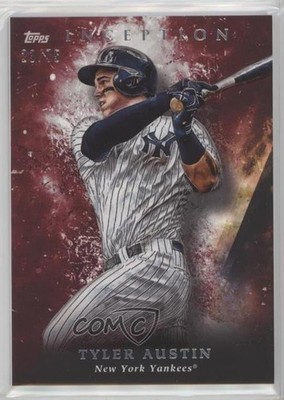 2018 Topps Inception Red 23/75 Tyler Austin #35 6f8