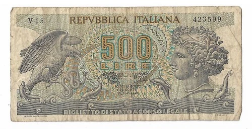 1967 500 Lire Aretusa