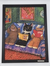 Furry tail ARTistiCAT Scratchers Reading Time Durable Cat Furniture