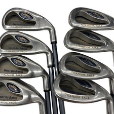 Callaway Great Big Bertha Ti Face Iron Set 8pcs 5-PW, AW, SW JV 65/70i Flex S