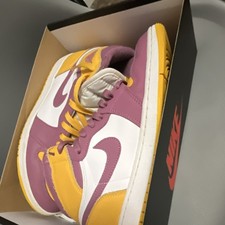 Nike Air Jordan 1 Retro High OG Brotherhood 555088-706 Purple Yellow White 2022