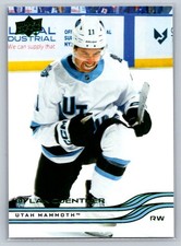 2025-26 Upper Deck Holiday Green Parallel Dylan Guenther Utah Mammoth #168