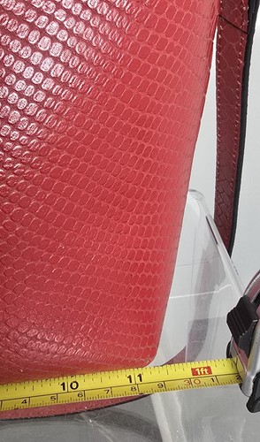 Ameri Leather Doctors Handbag Crossbody Red - Picture 9 of 10