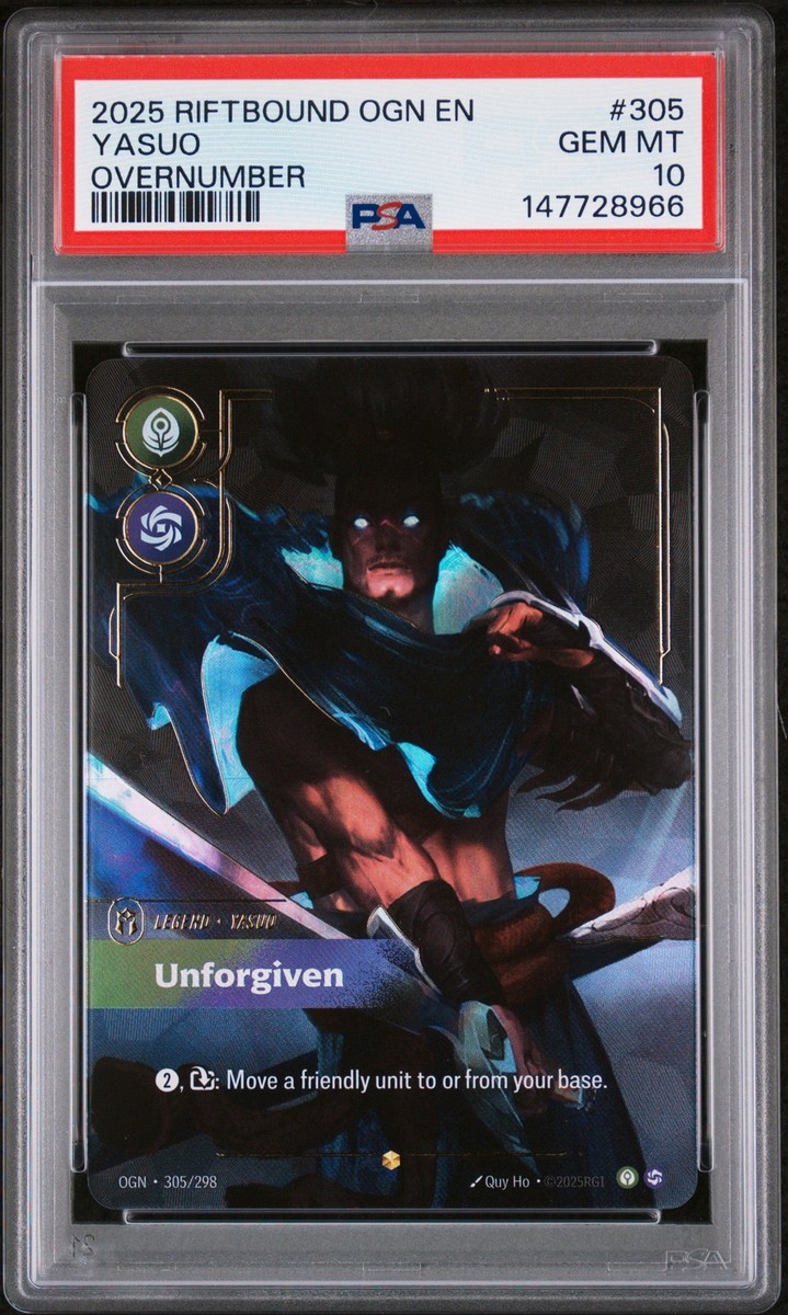 2025 RIFTBOUND: LEAGUE OF LEGENDS OGN-ORIGINS #305 YASUO