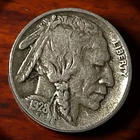 1928-S Buffalo Nickel 5c U.S. Type Coin Lot C10-186 Low Mintage VF Very Fine