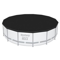 Poolabdeckung Rund Ø 470 Cm Poolplane Abdeckplane FüR Bestway Frame Pools