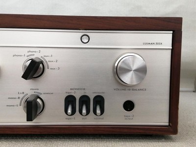 LUXMAN SQ-505X Solid State Integrated Amplifier Good Condition