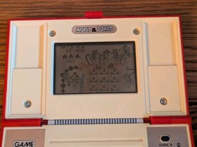 NINTENDO GAME & And Watch Mickey & Donald 1982 JAPAN Mouse Tested