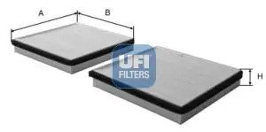 FILTER CABIN AIR 53.037.00 FOR RENAULT ESPACE/III/Mk AVANTIME G8T716 2.2L 4cyl - Image 3