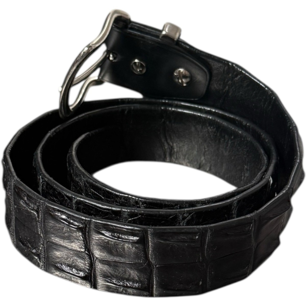 * Vintage* Di CROCO belt made in Australia 77cm Di Croco Australia Saltwater Crocodile Men main image 4